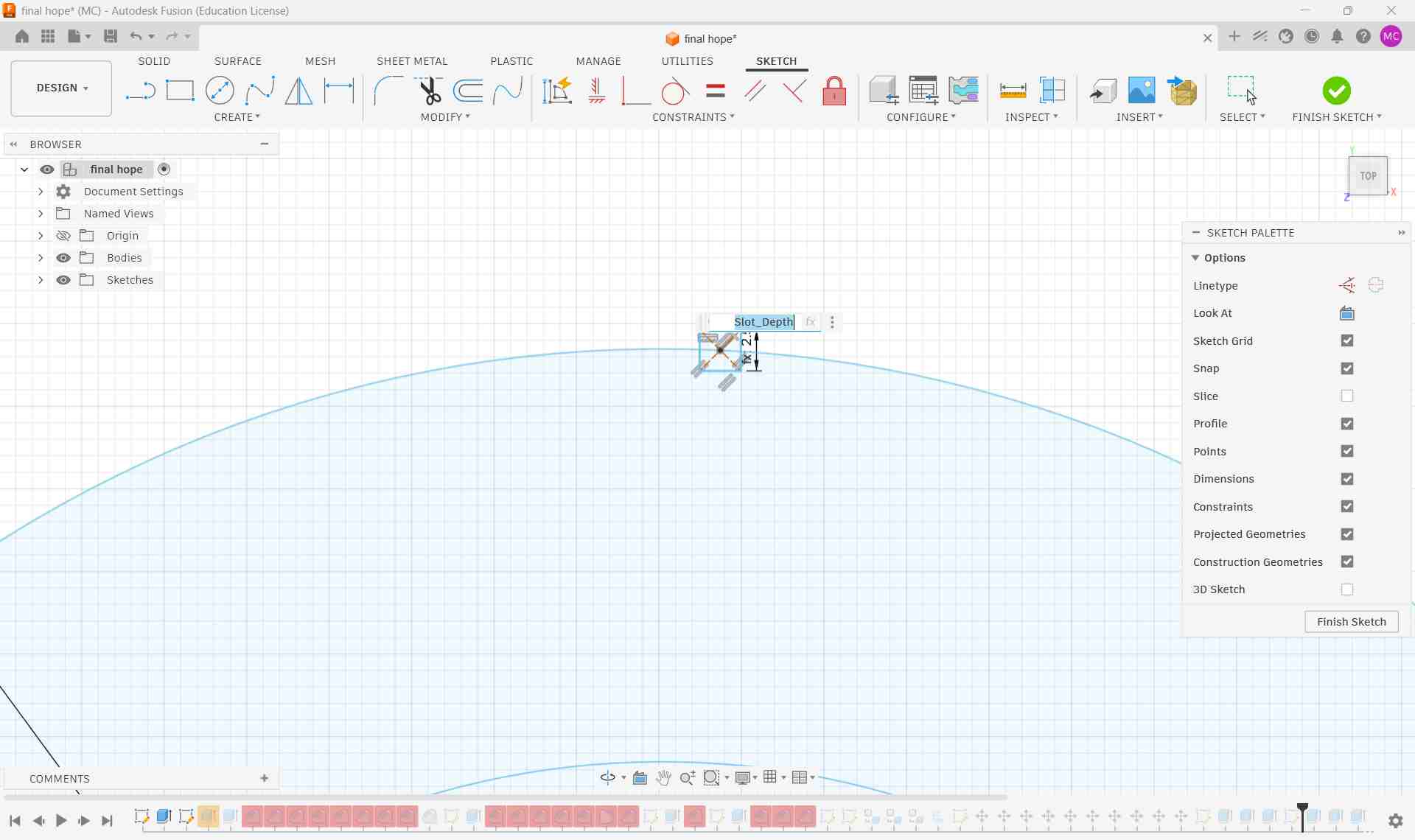 Final construction kit design in Fusion 360